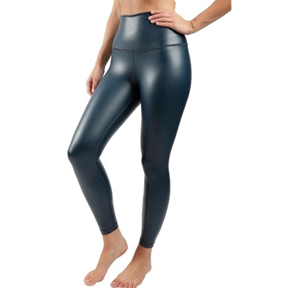 90 DEGREE By REFLEX Medium Super High-Waisted Ankle Length Leggings